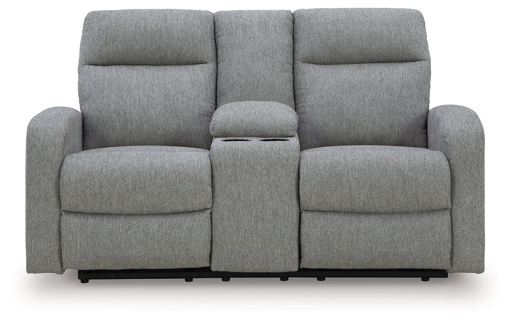 Gauntlet Sterling Reclining Sofa and Loveseat