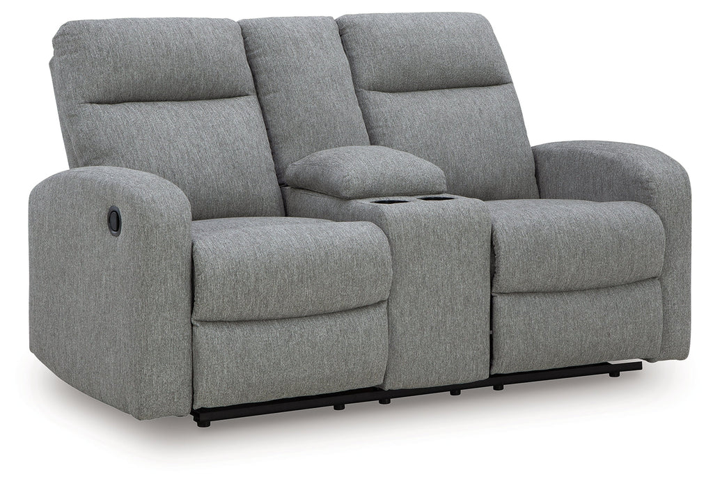 Gauntlet Sterling Reclining Sofa and Loveseat