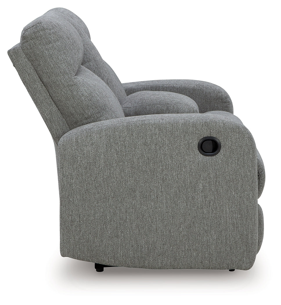 Gauntlet Sterling Reclining Sofa and Loveseat