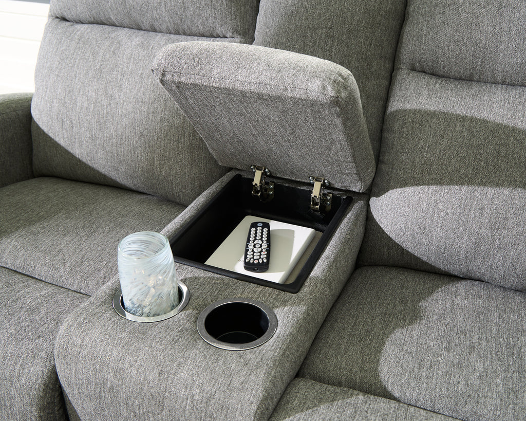 Gauntlet Sterling Reclining Sofa and Loveseat