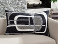 Gavrileigh Black/Gray/Ivory Pillow (Set of 4)