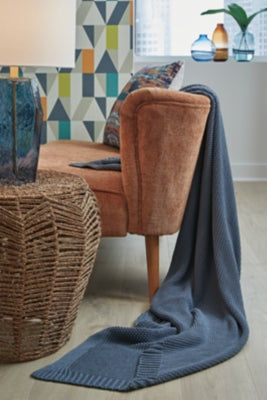 Gayelery Blue Throw