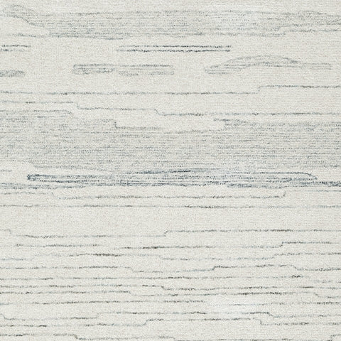 Genemost Ivory/Blue Medium Rug
