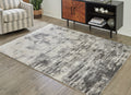 Gerdie Cream/Gray Medium 5'3" x 7'3" Rug