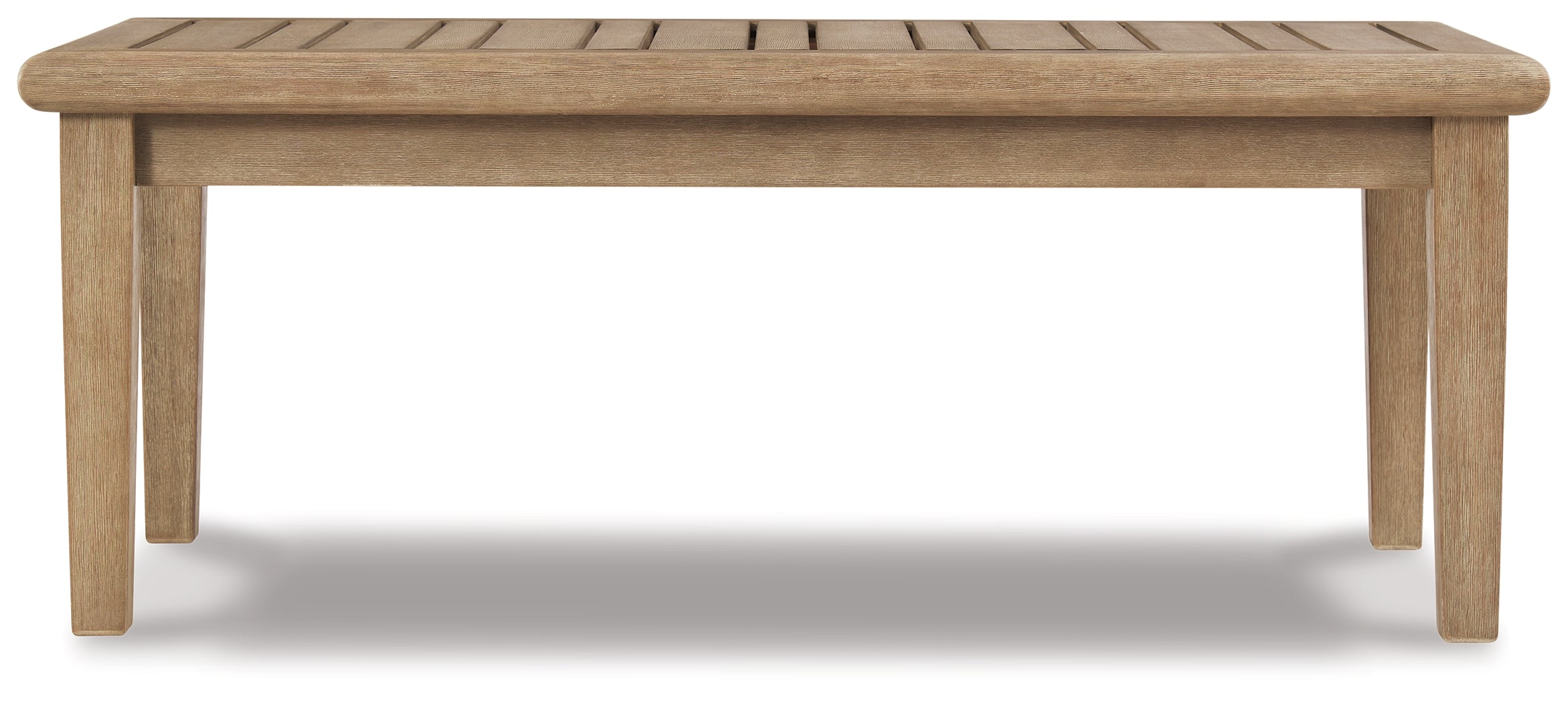 Gerianne Grayish Brown Outdoor Coffee Table