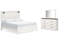 Gerridan King Panel Bedroom Set with Dresser and Mirror