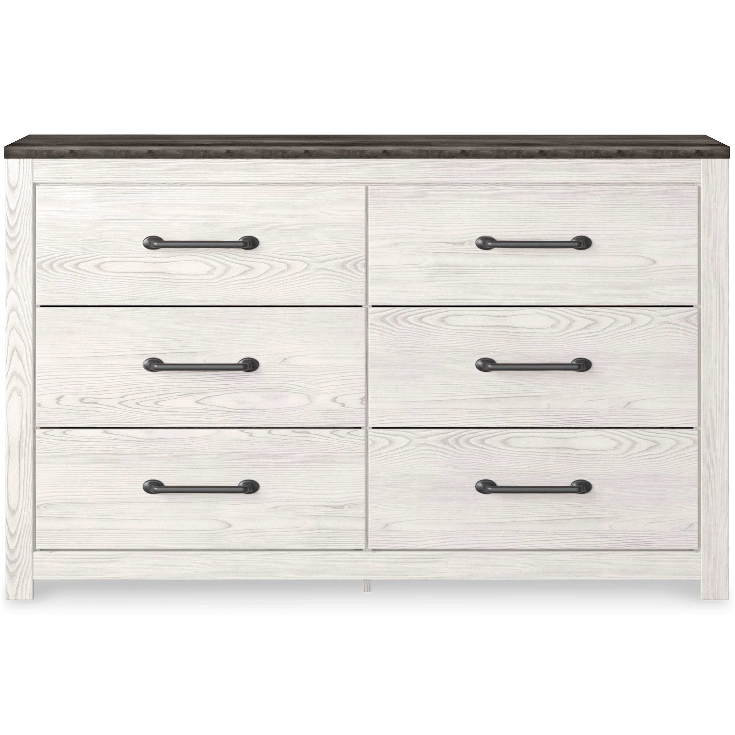 Gerridan White & Gray Dresser and Mirror