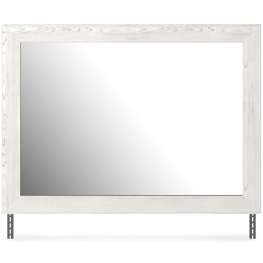 Gerridan White & Gray Dresser and Mirror