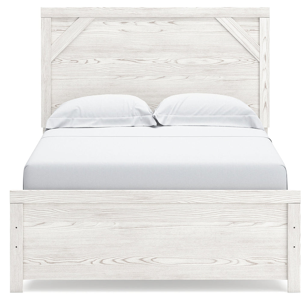 Gerridan /Gray Full Panel Bedroom Set, White
