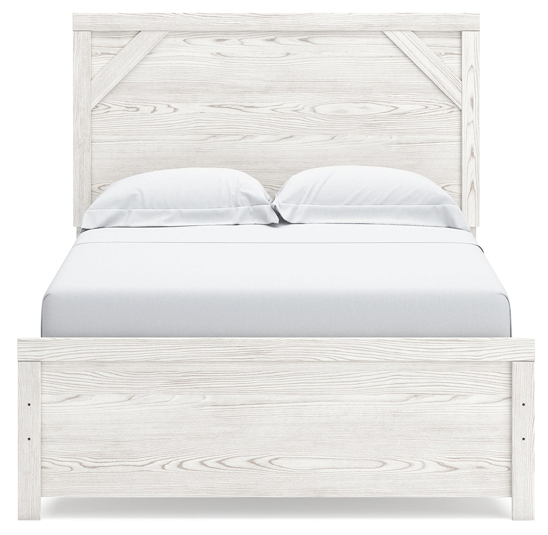 Gerridan /Gray Full Panel Bedroom Set, White