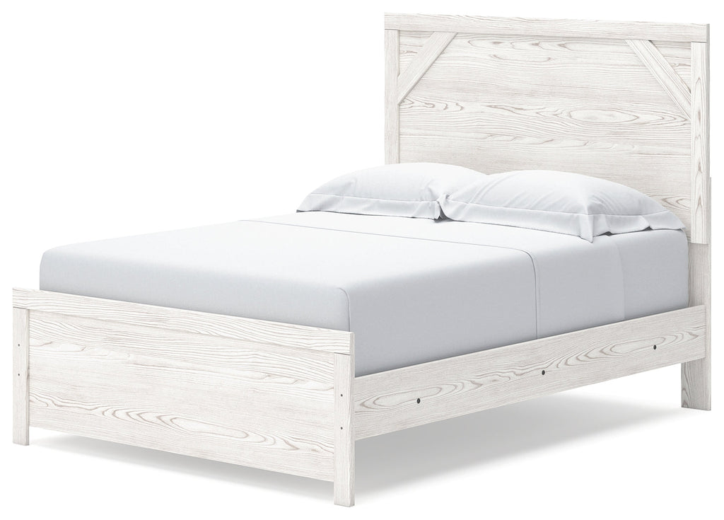 Gerridan /Gray Full Panel Bedroom Set, White