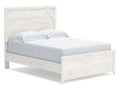 Gerridan White & Gray Full Panel Youth Bed Frame