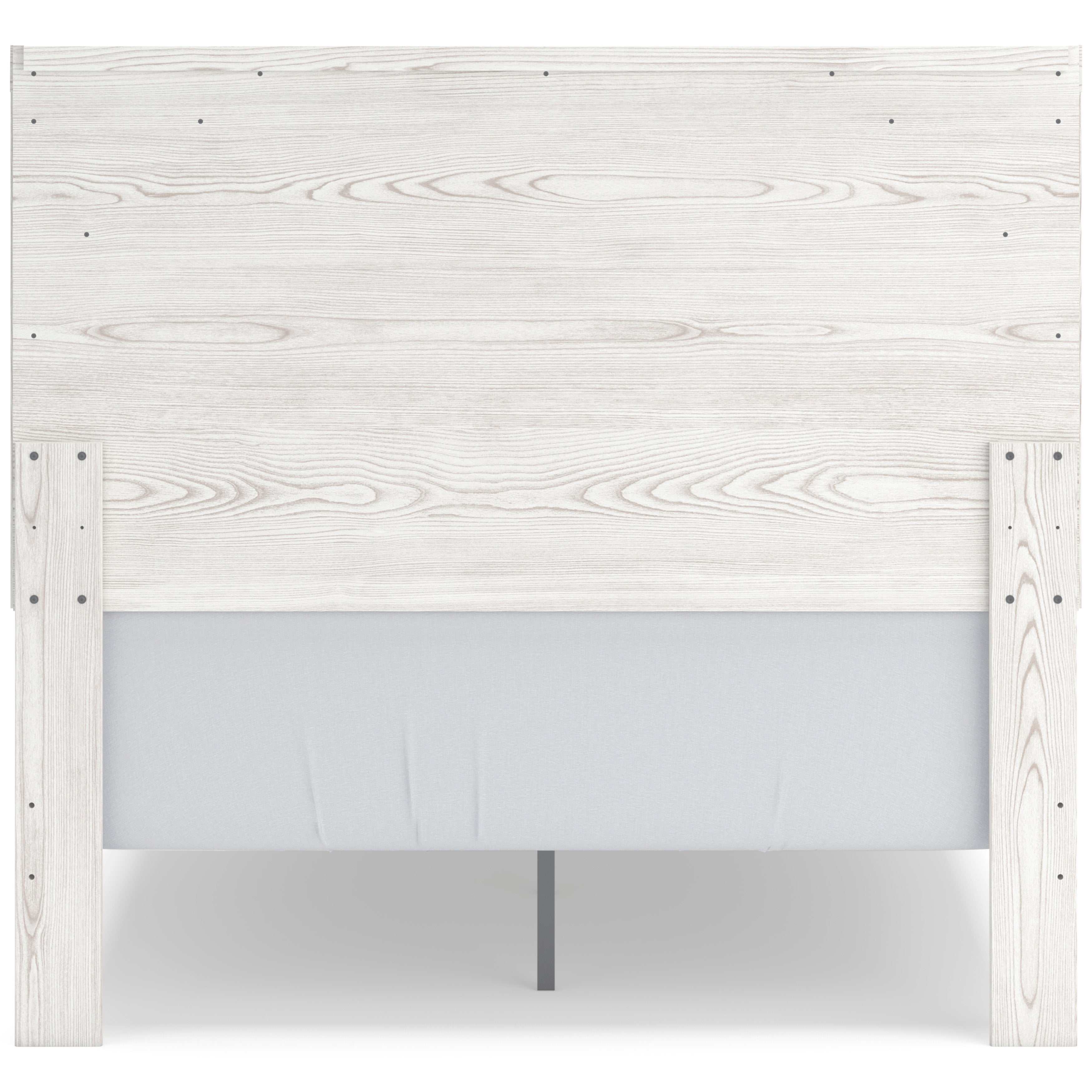 Gerridan White & Gray Full Panel Youth Bed Frame