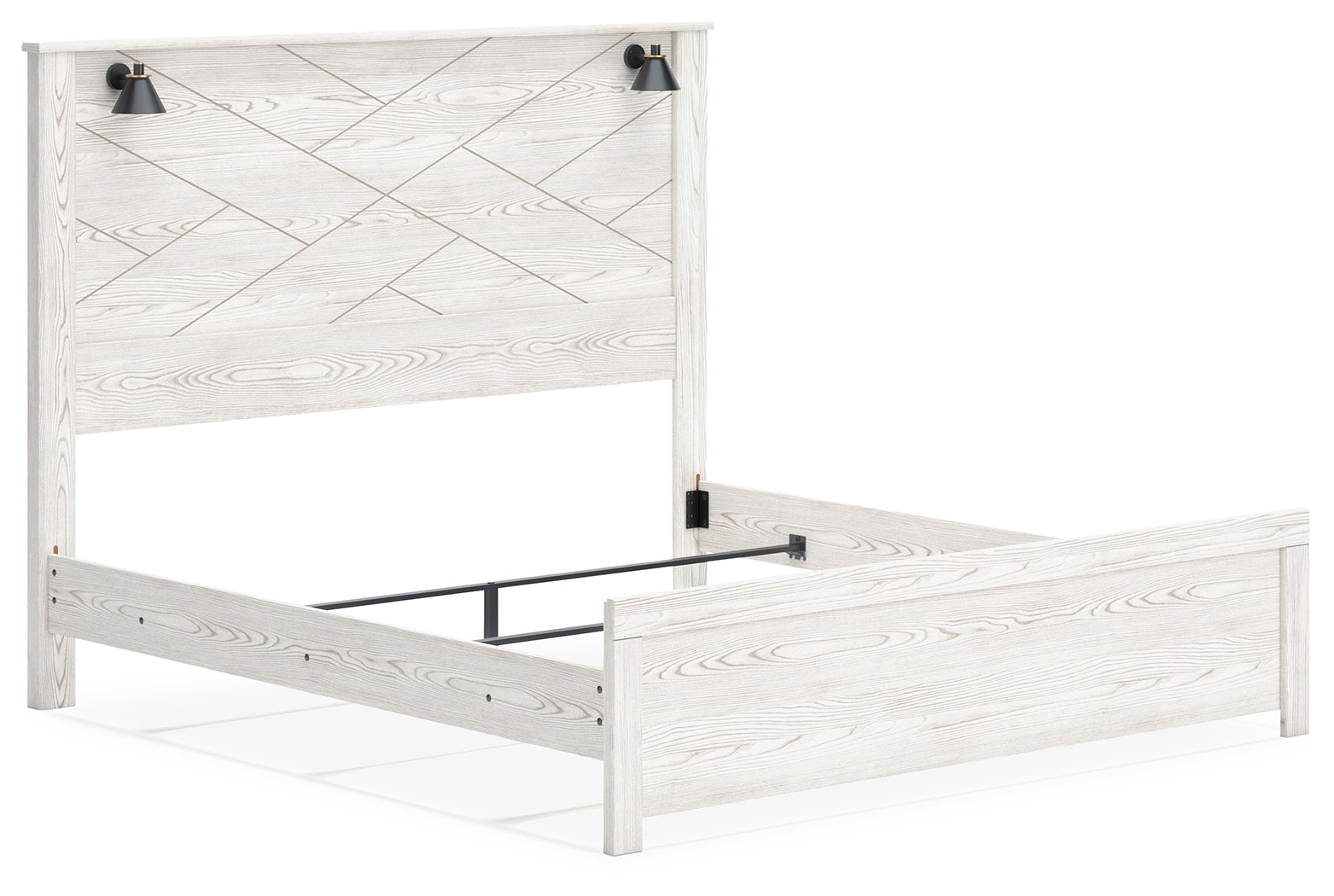Gerridan /Gray King Panel Bedroom Set, White