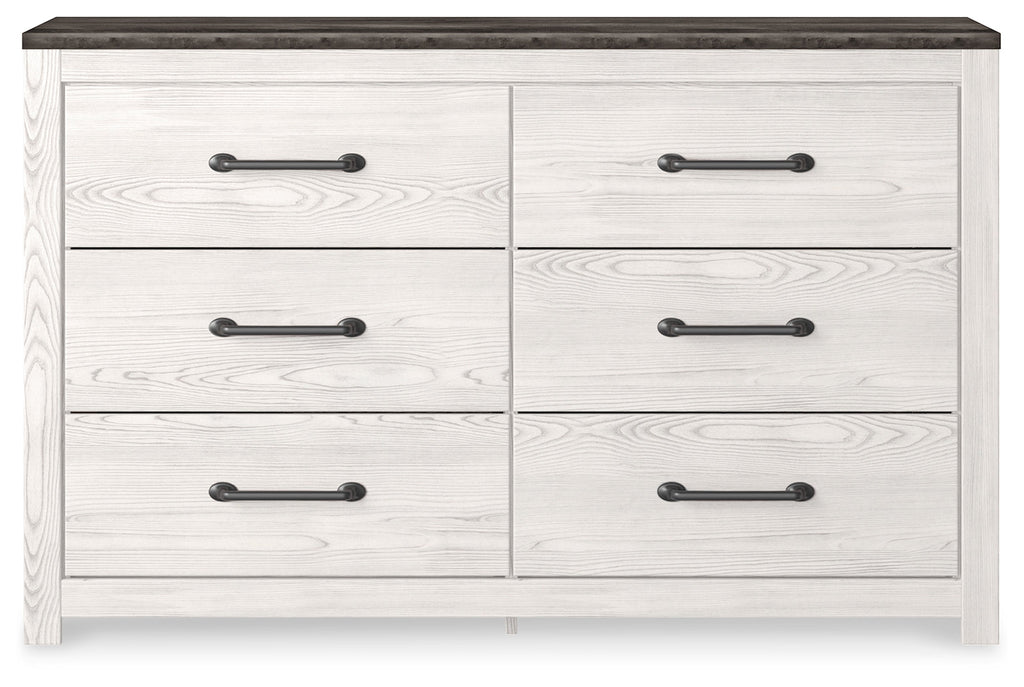 Gerridan /Gray King Panel Bedroom Set, White
