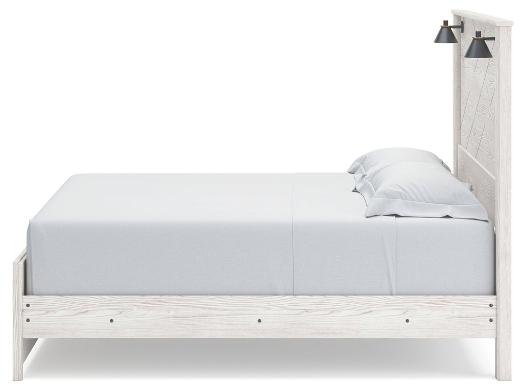Gerridan /Gray King Panel Bedroom Set, White