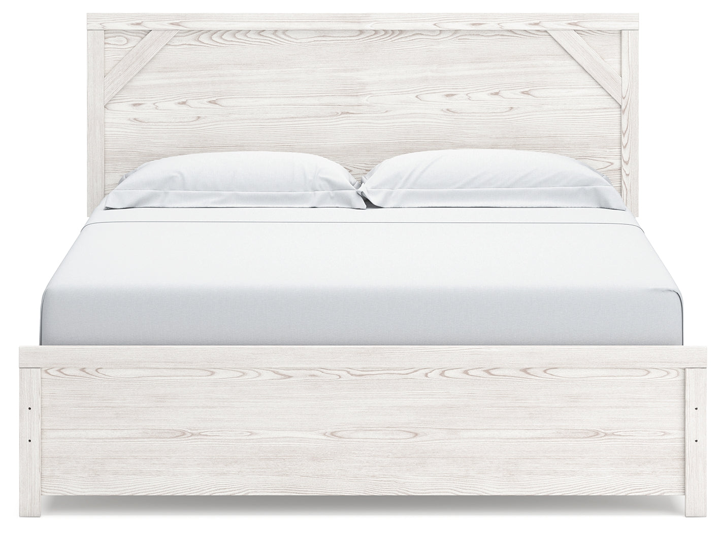 Gerridan /Gray King Panel Bedroom Set, White