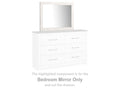 Gerridan White & Gray Mirror