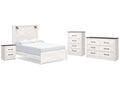 Gerridan /Gray Queen Panel Bedroom Set, White