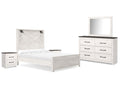 Gerridan /Gray Queen Panel Bedroom Set, White