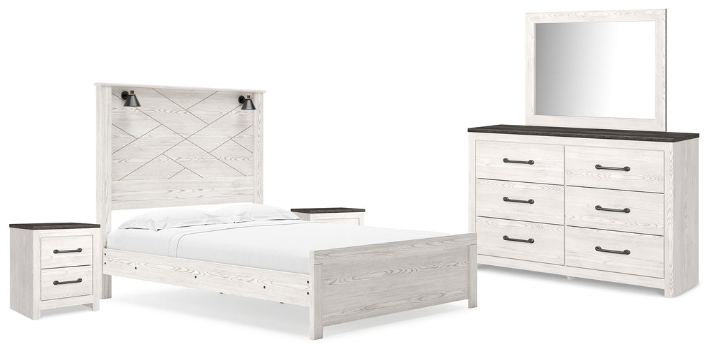 Gerridan /Gray Queen Panel Bedroom Set, White