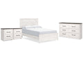 Gerridan /Gray Queen Panel Bedroom Set, White