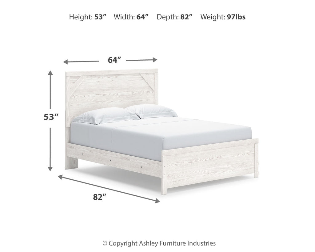 Gerridan /Gray Queen Panel Bedroom Set, White
