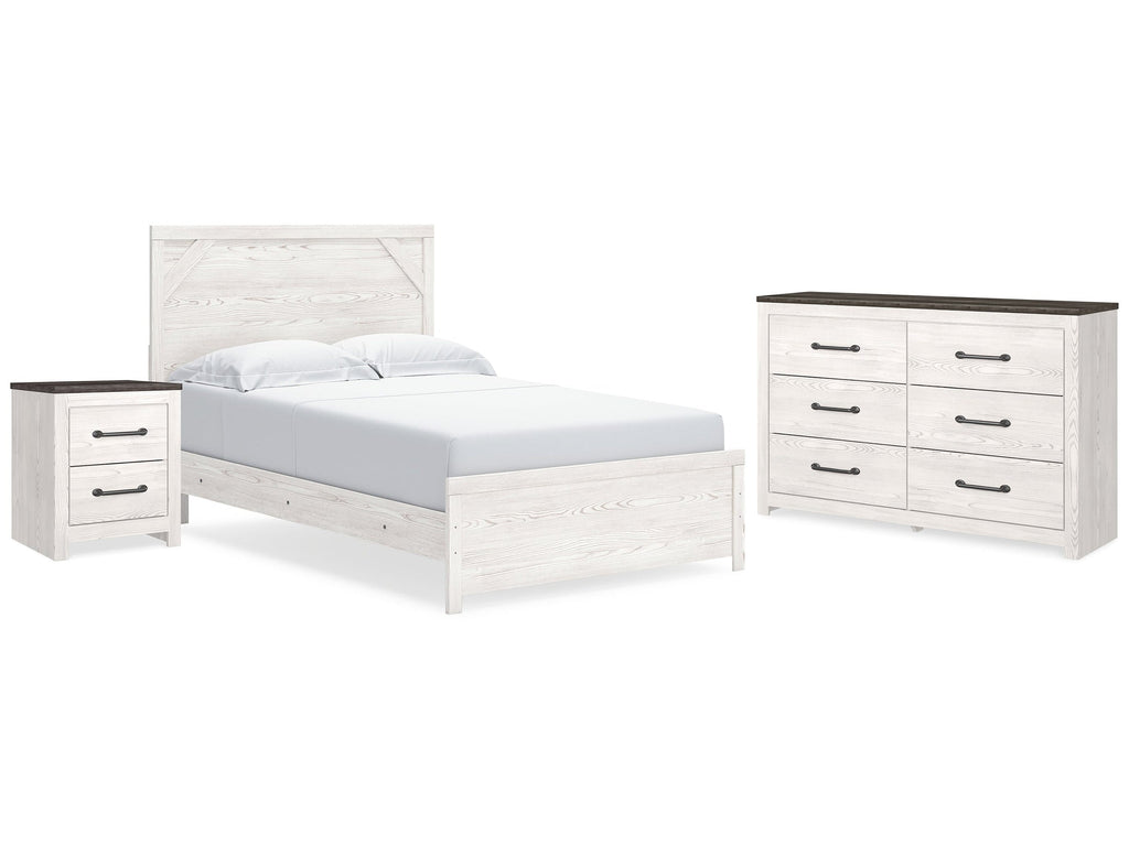Gerridan /Gray Queen Panel Bedroom Set, White