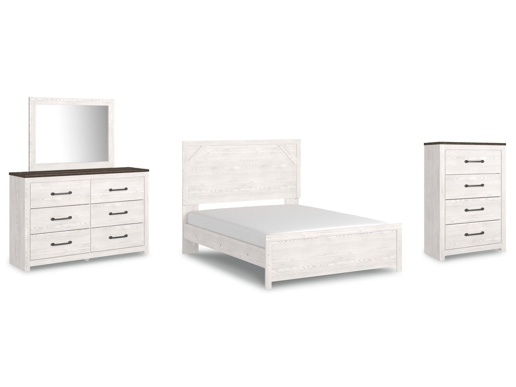 Gerridan Queen Panel Bedroom Set, White