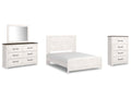Gerridan Queen Panel Bedroom Set, White