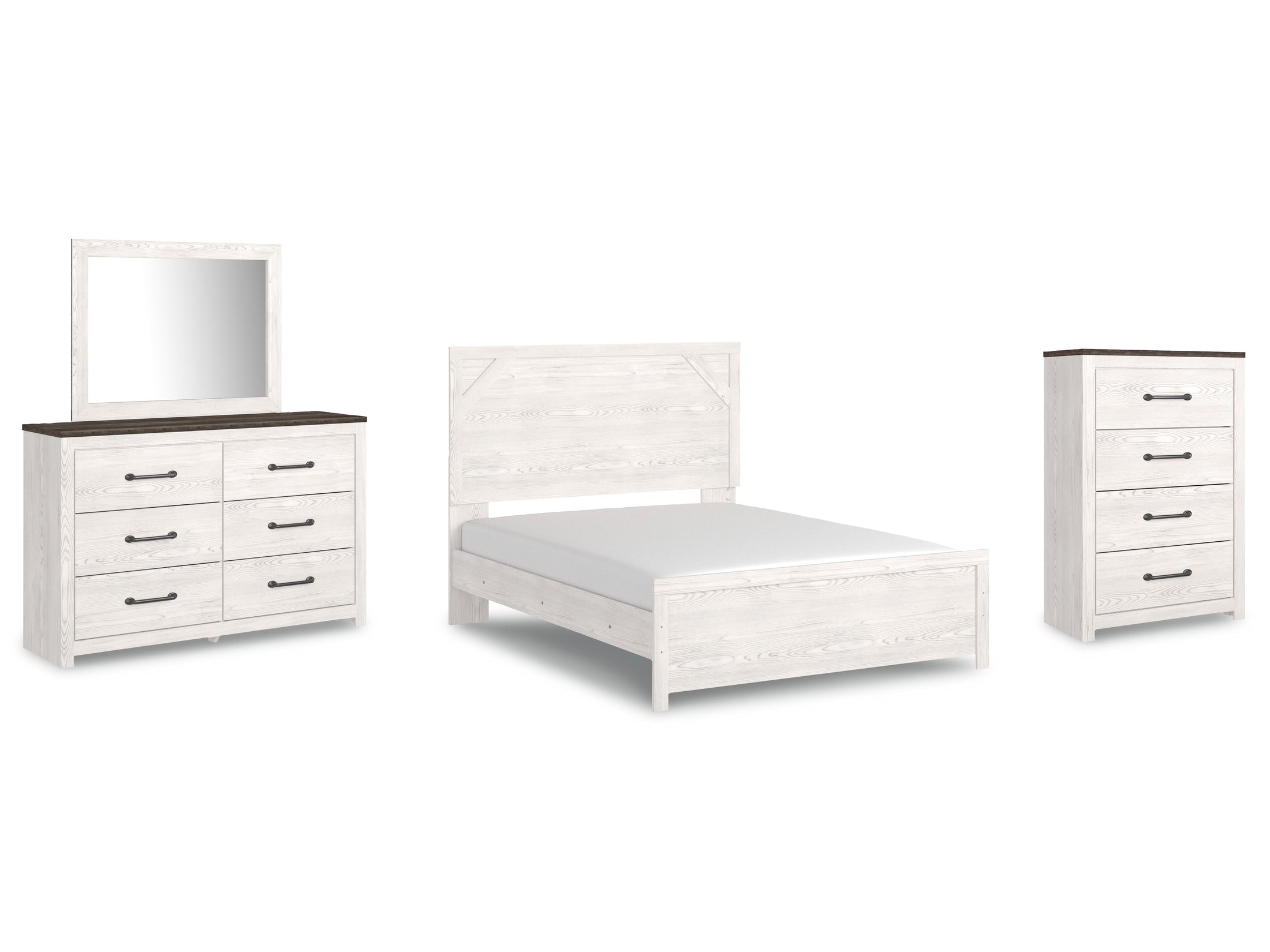 Gerridan Queen Panel Bedroom Set, White