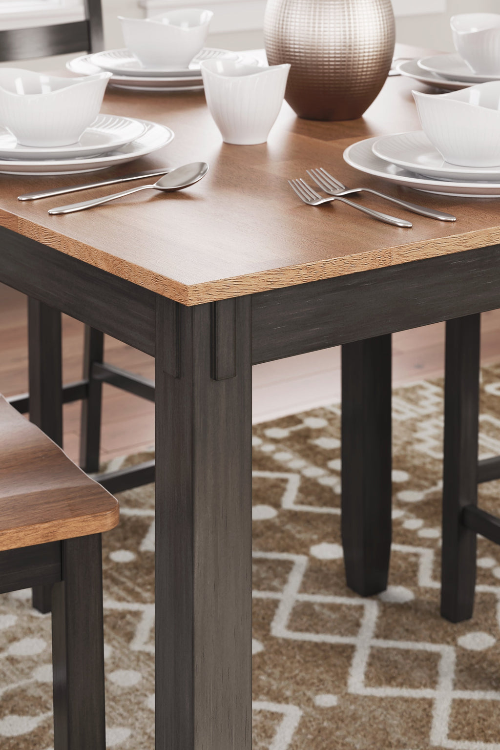 Gesthaven Counter Height Dining Table Room Set (Set of 5)