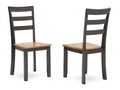 Gesthaven Natural/Brown Dining Chair (Set of 2)