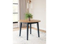 Gesthaven Natural/Blue Dining Drop Leaf Table
