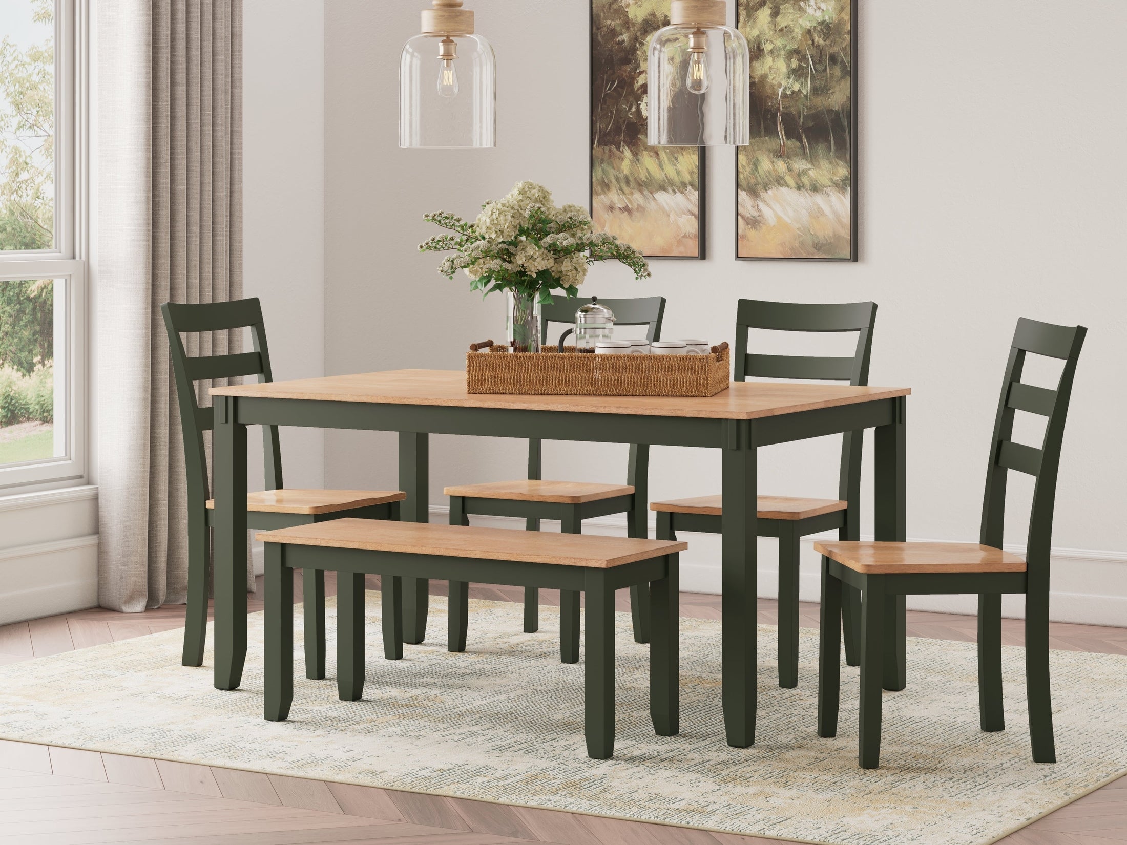 Gesthaven /Green Dining Table, Natural