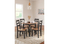Gesthaven Dining Table and 4 Chairs