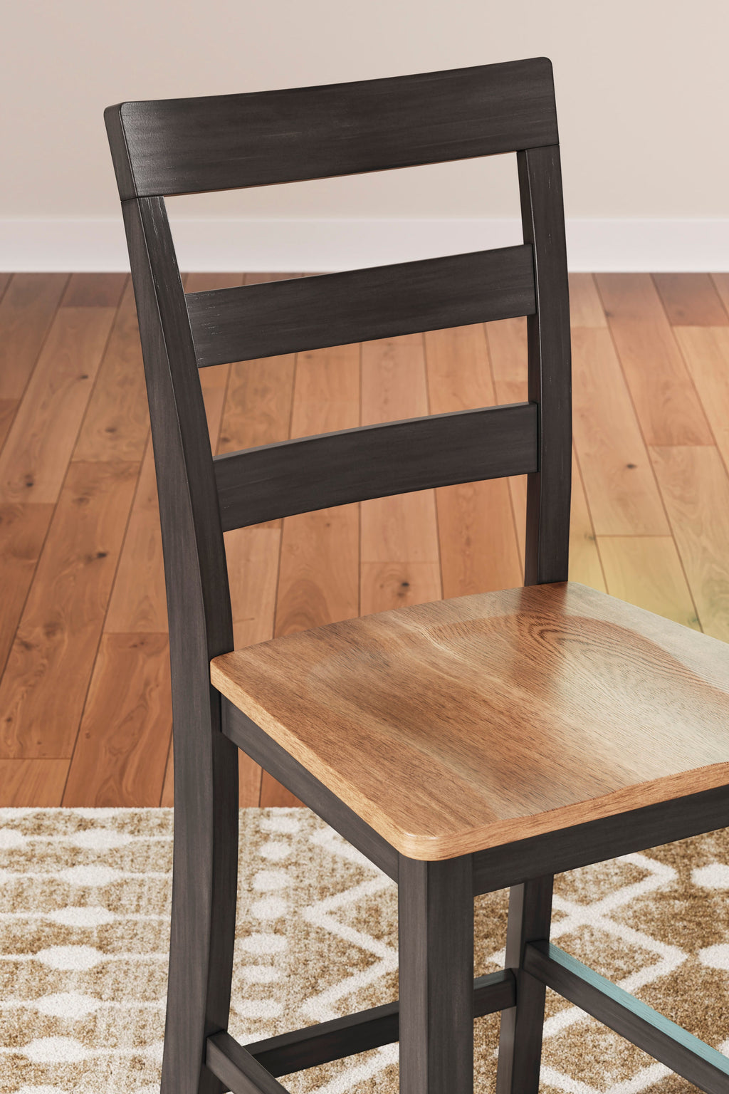 Gesthaven Natural/Brown Counter Height Dining Room Chair (Set of 2)