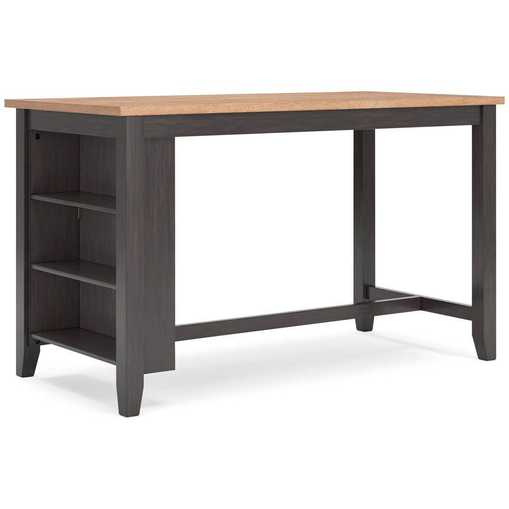 Gesthaven Natural/Brown Counter Height Dining Table