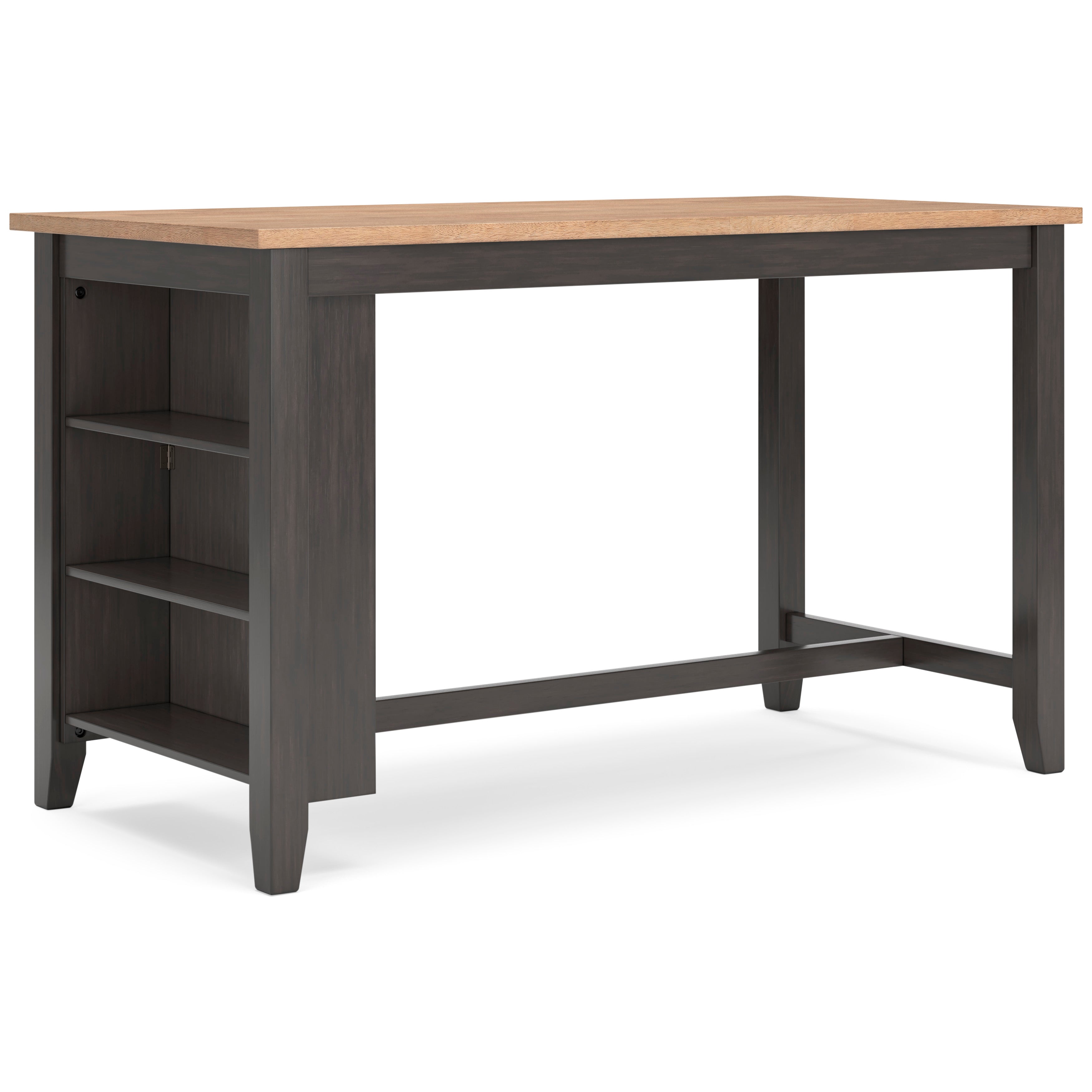Gesthaven Natural/Brown Counter Height Dining Table