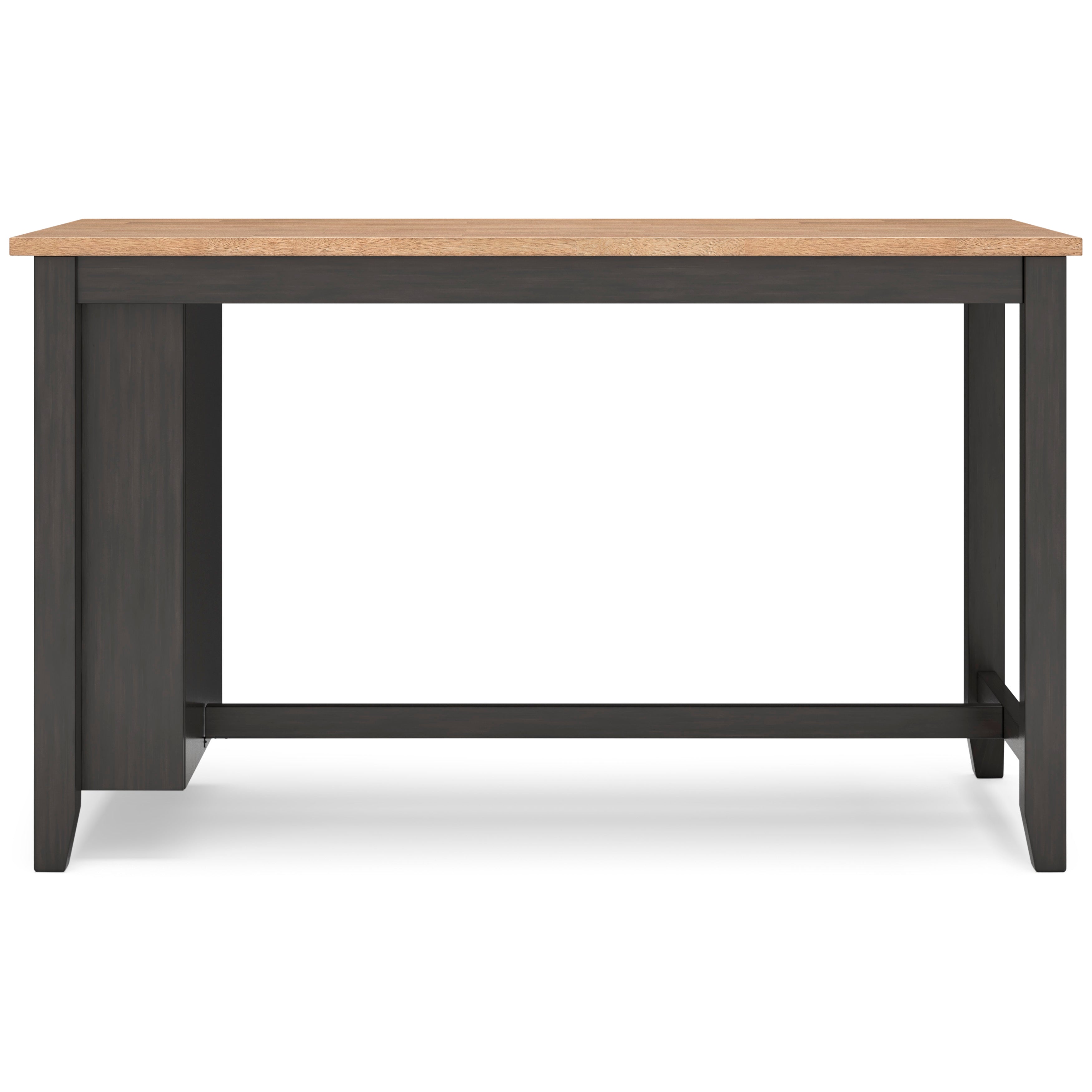 Gesthaven Natural/Brown Counter Height Dining Table