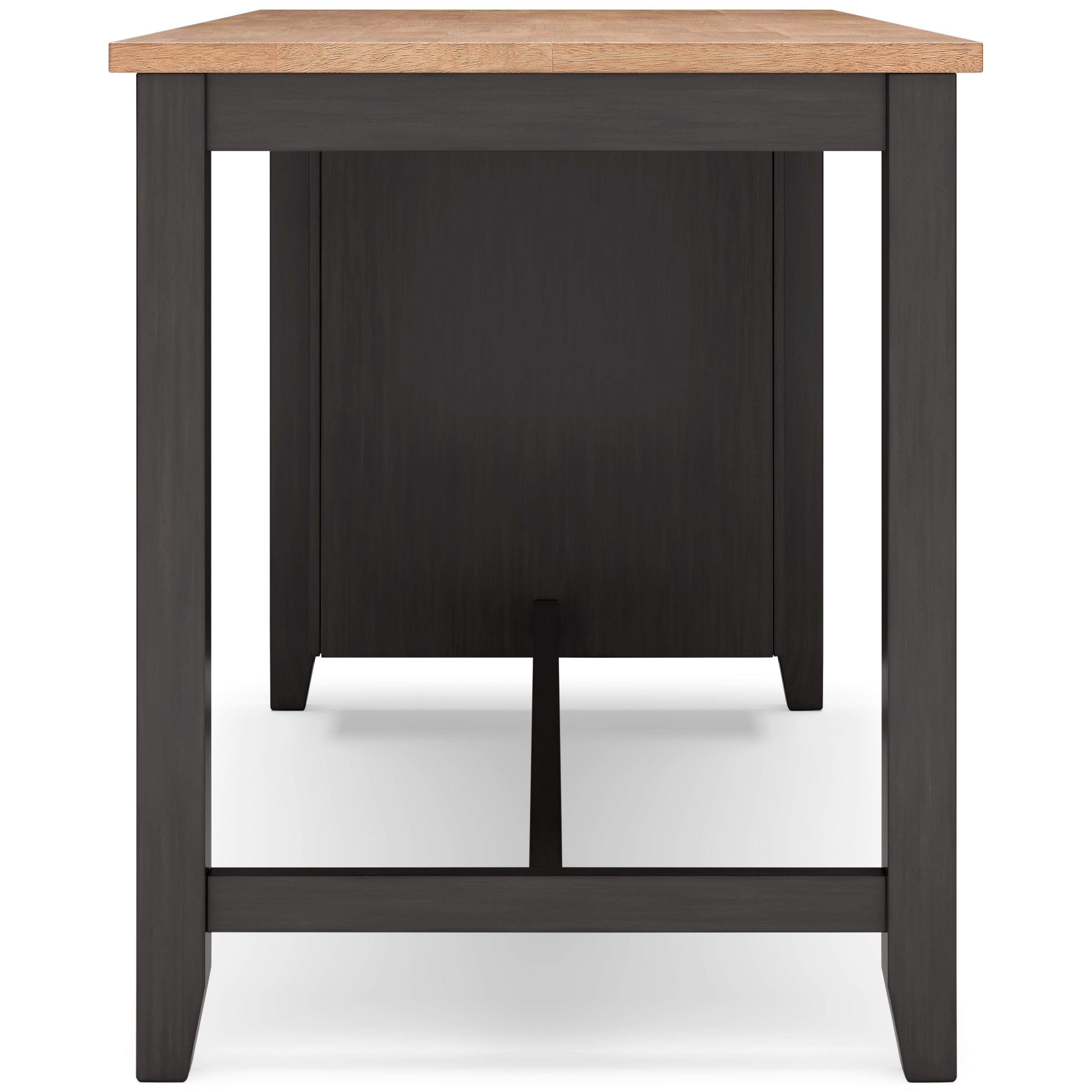 Gesthaven Natural/Brown Counter Height Dining Table