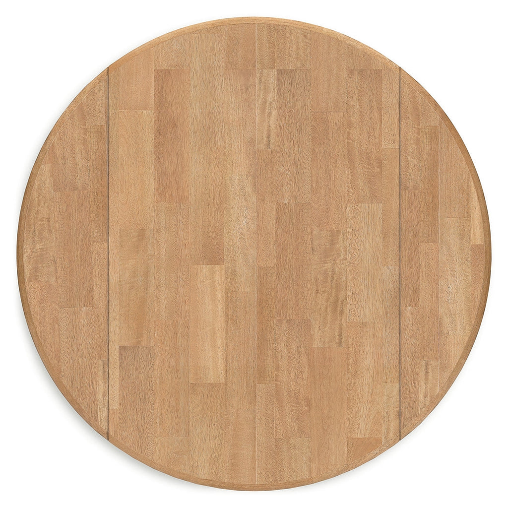 Gesthaven Natural/Green Dining Drop Leaf Table