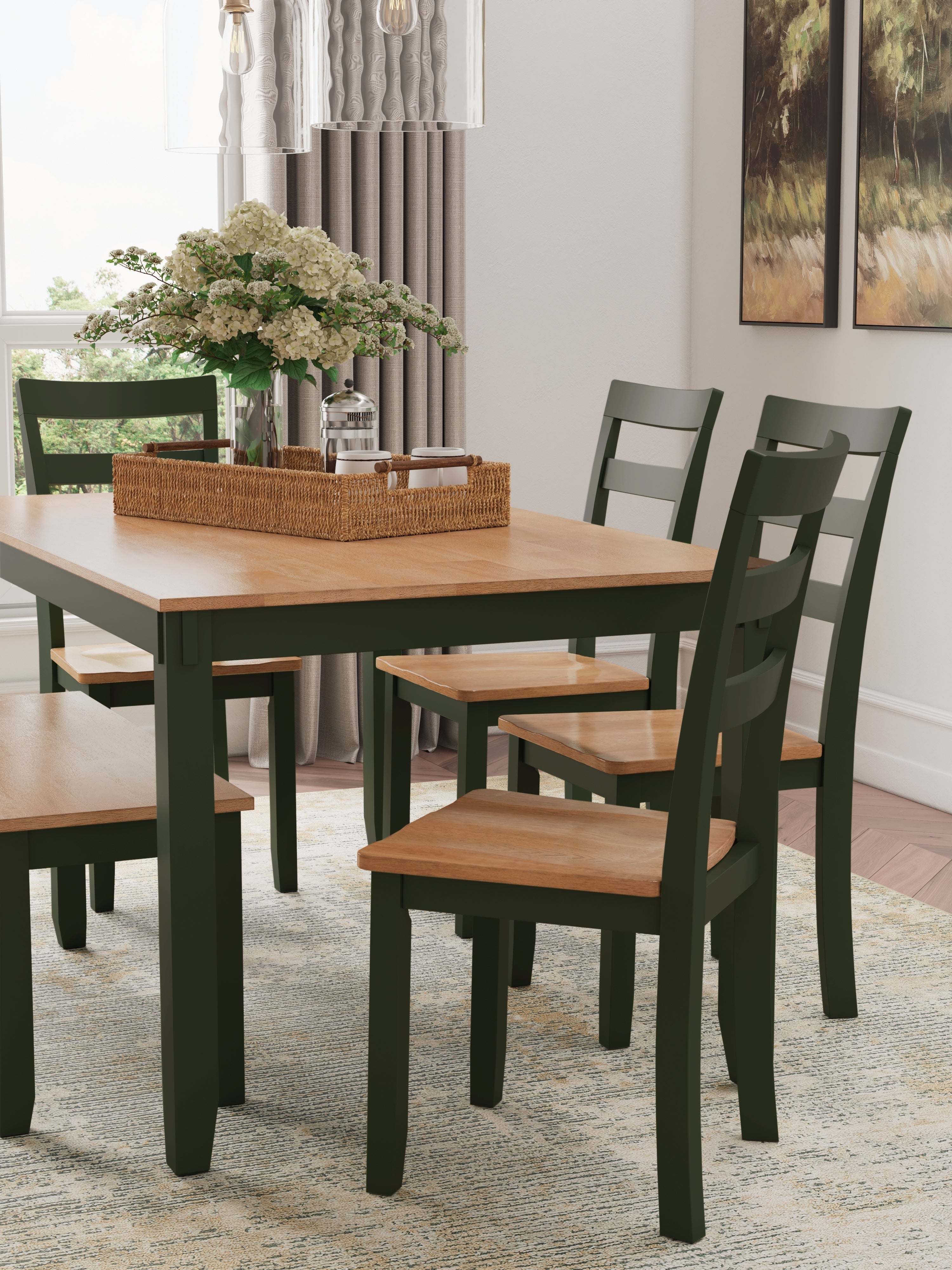 Gesthaven /Green Dining Table, Natural