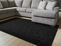 Gibbswell Black Washable Medium Rug