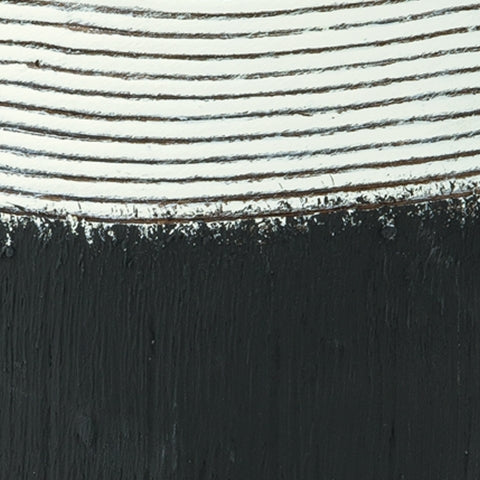 Girtha Antique White/Black Vase (16''H)