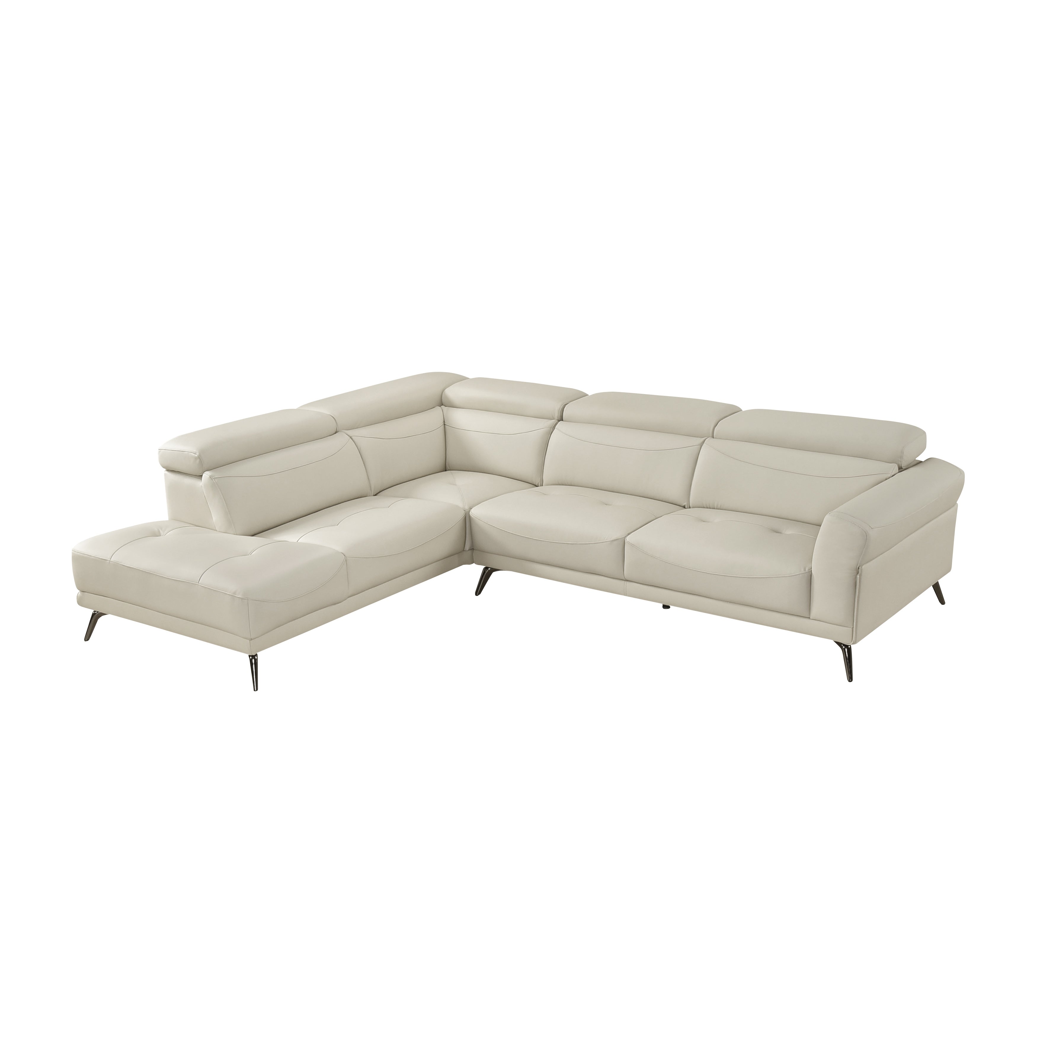 2 Pc Sectional, Beige