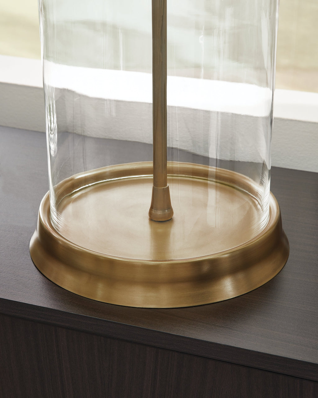 Gizeh Clear/Gold Table Lamp