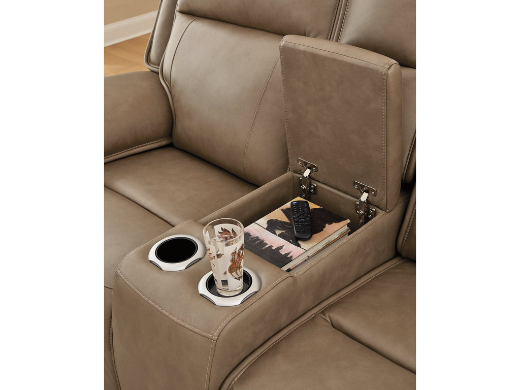 Glencroft Sahara PWR REC Loveseat/CON/ADJ HDRST