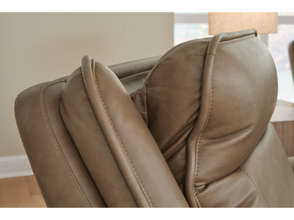 Glencroft Sahara PWR REC Sofa with ADJ Headrest