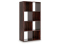 Glosmount Cherry/Light Brown Eight Cube Organizer